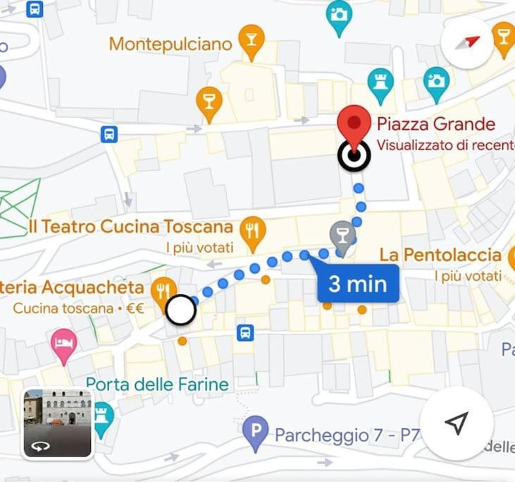 Ferienwohnung A Due Passi Da Piazza Grande Montepulciano Stazione Exterior foto