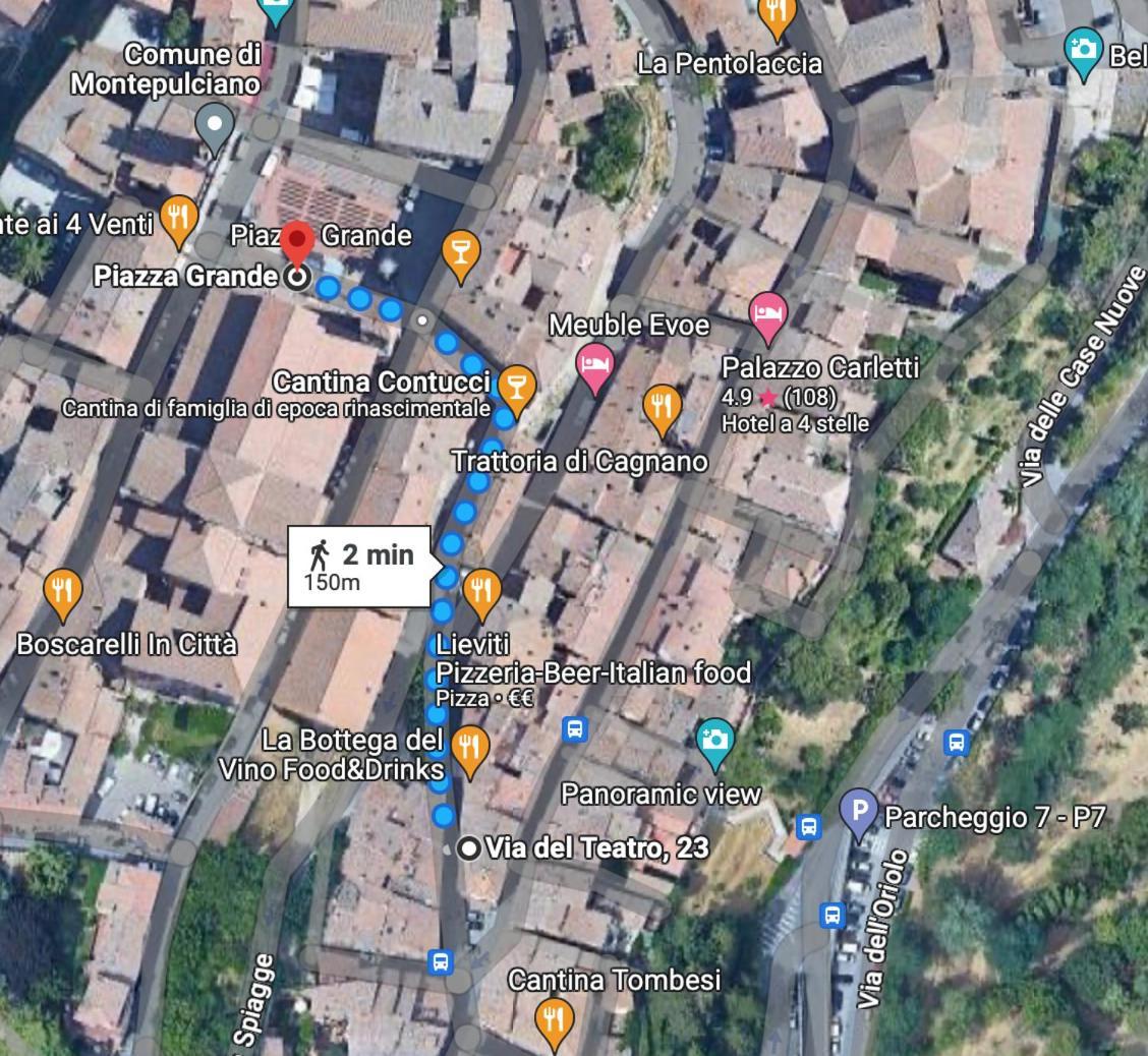 Ferienwohnung A Due Passi Da Piazza Grande Montepulciano Stazione Exterior foto